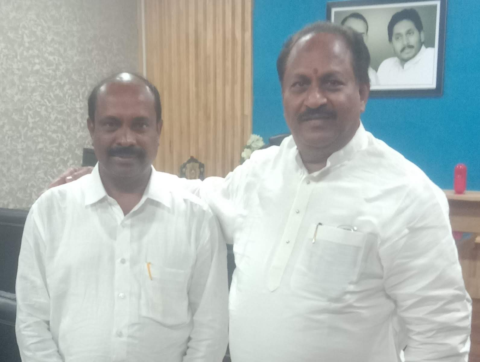 Sairam with a guest